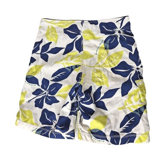 American Eagle Outfitters Men's Swim Trunks 30 Blue Floral - Picture 3 of 6